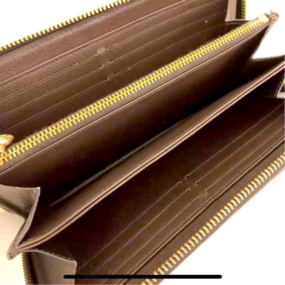 Louis Vuitton Damier Zippy Zip Around Long Wallet Purse Great Condition - Picture 6 of 8